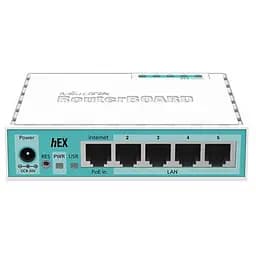 Маршрутизатор Mikrotik hEX (RB750Gr3) - мініатюра 2