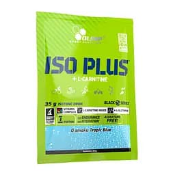 Изотоник Olimp Iso Plus+L-Carnitine тропик 35 г (Ф001733)
