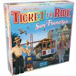 Настольная игра Days of Wonder Билет на поезд: Сан-Франциско (Ticket to Ride: San Francisco) (англ.) (DOW720164)