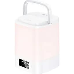 Нічний світильник Hoco HX15 Smart Clock Night Light White [159418] - мініатюра 4