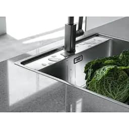 Кухонна мийка Franke Maris MRX 210-40 TL/127.0598.748/нержав.сталь полірована/510х430х180/врівень зі стільницею SlimTop - мініатюра 4