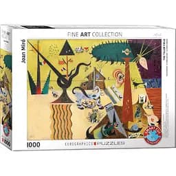 Пазл EuroGraphics Возделанная земля. Жоан Миро, 1000 элементов (6000-0858)