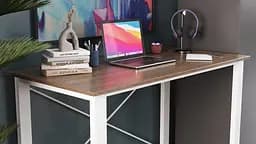 Письмовий стіл Ferrum-decor Драйв 750x1400x600 Білий метал ДСП Дуб Сонома Трюфель 16 мм (FRD-103147) - мініатюра 8