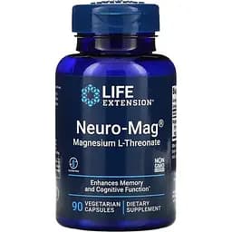 Витамины и минералы Life Extension Neuro-Mag, 90 вегакапсул
