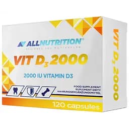 Вітамін D3 Allnutrition Vitamin D3 2000 120 капсул