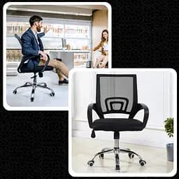 Офісне крісло Yato Middle Black (100006) - мініатюра 10