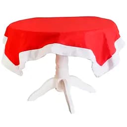 Скатертина Supretto 200х140 см червоно-біла (5338)
