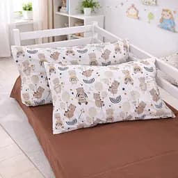 Наволочка MirSon Kids Time бязь Tiny Teddy 60x60 см (2200012569030)