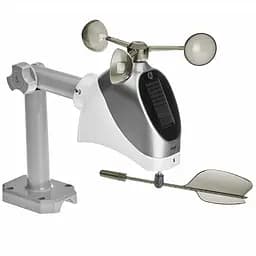 Датчик направления и скорости ветра, температуры и влажности TFA «VIEW» для метеостанций белый 216х222x216 мм (30380302)