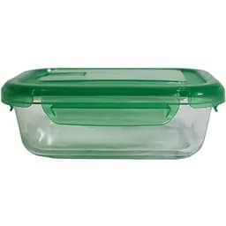 Харчовий контейнер Vittora скляний з пластиковою кришкою з куточком 1040 мл (135480)
