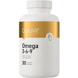 Жирні кислоти OstroVit Omega 3-6-9, 30 капсул 