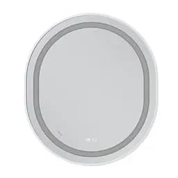 Дзеркало Mixxus Premium Ellipse MV05-80x70-Reverse white MP6645, Білий - мініатюра 9