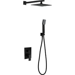 Душова система прихованого монтажу Imex Dublin чорний матовий GPE006/NG, Чорний матовий