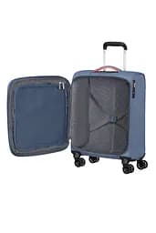 Валіза 55 См American Tourister CLOUDRIDER STONE BLUE 55x40x23(25) MJ4*01004 - мініатюра 2