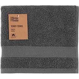 Рушник махровий Ardesto SuperSoft 50х90 см 100% бавовна темно-сірий (ART2250MC) 