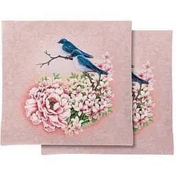 Наволочка Lefard Home Textile Весняні квіти гобеленова, 45х45 см (732-293)