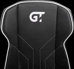 Геймерське крісло GT Racer чорне з білим (X-8007 Black/White) - мініатюра 11