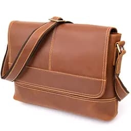 Чоловіча шкіряна сумка Vintage 37,5х27х5,5 см sum0013947