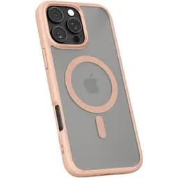Прозорий чохол Spigen Ultra Hybrid MagSafe Frost Rose Titanium для iPhone 16 Pro Max (ACS08689) - мініатюра 3
