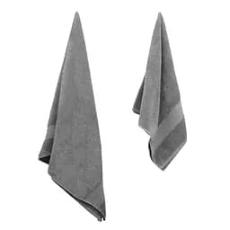 Рушник махровий Ardesto SuperSoft 50х90 см 100% бавовна сірий (ART2250SLP)  - мініатюра 6