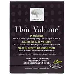 Вітаміни для волосся New Nordic Hair Volume 30 таблеток