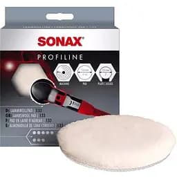 Полірувальний круг з овчини Sonax ProfiLine для ротаційнних полірувальних машинок 130 мм - мініатюра 2