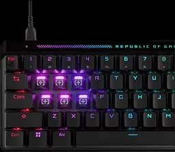 Клавiатура Asus ROG Falchion Ace Magnetic Switches RGB Black (90MP03VE-BKUA20) - мініатюра 3