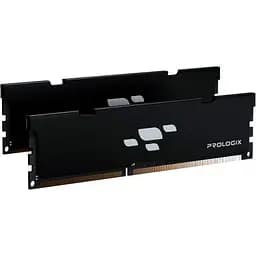 Модуль пам'яті для комп'ютера DDR5 32GB (2x16GB) 6000 MHz Black Prologix (PRO32GB6000B5K) - мініатюра 2