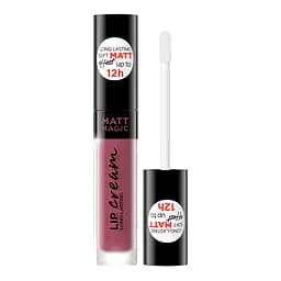Жидкая матовая губная помада Eveline Matt Magic Lip Cream, тон 18, 4,5 мл (LBL4MAMT18)