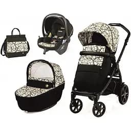 Коляска універсальна 3 в 1 Peg-Perego Book Lounge Grafic Gold (PACK-BOOK31LG00002)