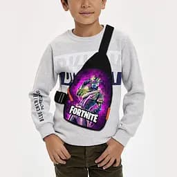 Сумка через плече дитяча Fortnite 29х17 см сумка слінг для хлопчика (01945)