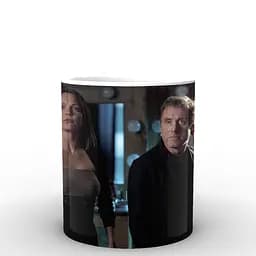 Кухоль GeekLand Doctor Who Доктор Джилліан Фостер та доктор Кел Лайтман DW.02.056 330 мл білий - мініатюра 2
