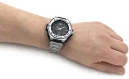 Чоловічі сталеві наручний годинник Casio оригінал Японія Collection MWA-100HD-1AVEF зі сталевим браслетом - мініатюра 5