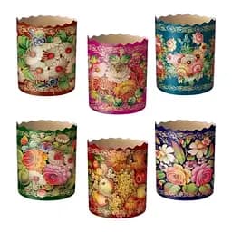 Форми для випічки паски Жостово 85х7 см 50 шт.