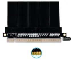Рейзер кабель для ПК LIAN LI 600mm PCIe 4.0 RISER CABLE (G89.PW-PCI-4-60X) Black - мініатюра 7
