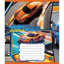 Зошит учнівський "Супертрак" 018-530353K-2 в клітинку, 18 аркушів