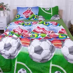 Наволочка MirSon Football 17-0587 Ranforce Elite 70х70 см різнокольорова