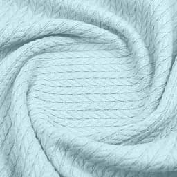 Плед-покривало Cosas Knitted Braid Mint косичка 75х95 см (Blanket_04Mint_KnittedBraid_75x95) - мініатюра 3