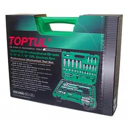 Набір інструментів Toptul автомобільний 1/4", 1/2" 108од. (6-гр.) (GCAI108R) - мініатюра 4