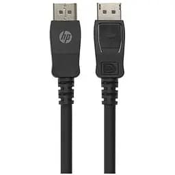 Кабель мультимедийный DisplayPort M to DisplayPort M 1.0m V1.2 4K60Hz black HP (HP_DHC-DP01-1M)