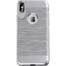 Чохол-накладка Usams Lavan Series Apple iPhone X Silver