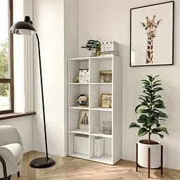 Стеллаж для книг Moreli GT-10 720x1427x280 мм Белая (mo-gt10-white)