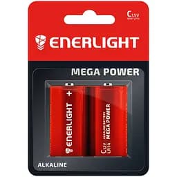 Батарейка Enerlight Mega Power C (LR14) 2 шт. (90140102)