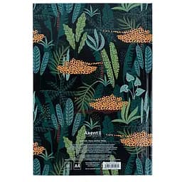 Книга записна Axent Leopard A4 в клітинку 96 аркушів зелена (8422-557-A) - мініатюра 4