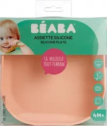 Силіконова тарілка на присосці Beaba Babycook, рожевий (913431) - мініатюра 3