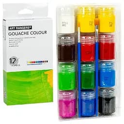 Набір гуашевих фарб "Art Ranger" Bambi WX02.T12015-2, 12 кольорів