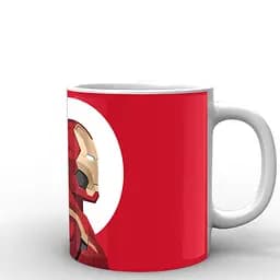 Кухоль GeekLand Залізна Людина Iron Man мінімалізм IM.02.037 330 мл білий