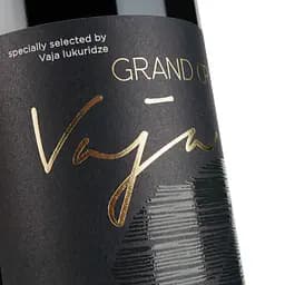 Вино Shabo Vaja Grand Cru Каберне Сапераві Мерло, червоне, сухе, 13,2%, 0,75 л - мініатюра 3