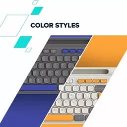 Клавіатура Canyon HKB-W03 Wireless UA Beige (CNS-HKBW03BG) - мініатюра 8