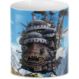 Кухоль GeekLand Ходячий Замок Хаула Howls Moving Castle 330 мл білий - мініатюра 2